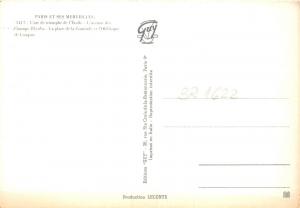 BR1622 France Paris Elysees multi vues