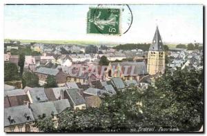 Old Postcard Panoramic Breteuil