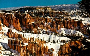 Utah Bryce Canyon National Park Winter Scene