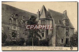 Old Postcard Angers Convent of penitents founded by Jacques Lasnier