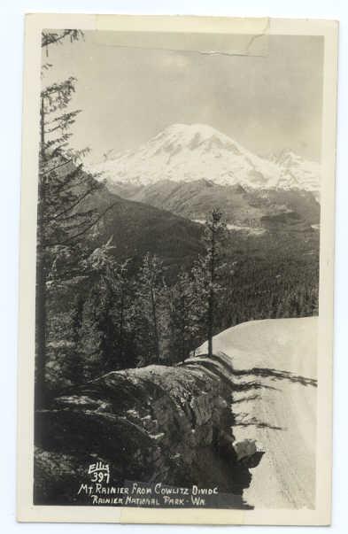 RP Mt. Rainier From Cowlitz Divide Rainier National Park Washington Ellis #397