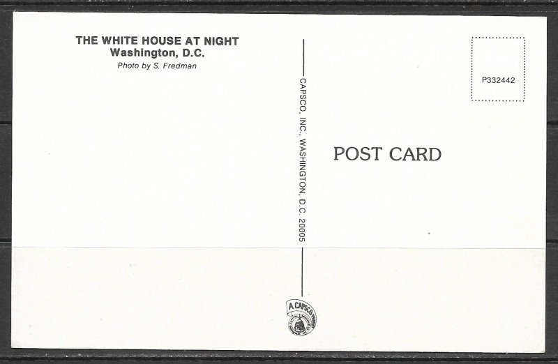 Washington DC - The White House -  [DC-130]