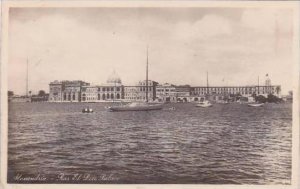 Egypt Alexandria Ras El Din Palace Real Photo RPPC