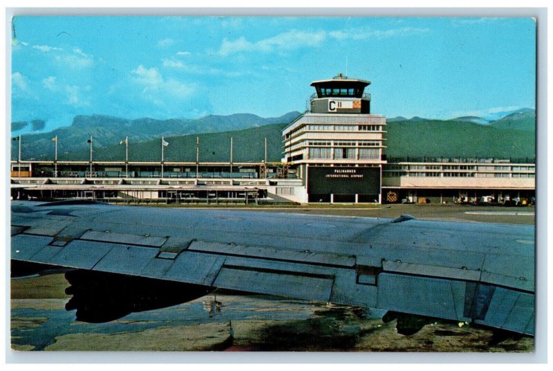Kingston Jamaica Postcard Palisadoes International Airport c1950's Vintage