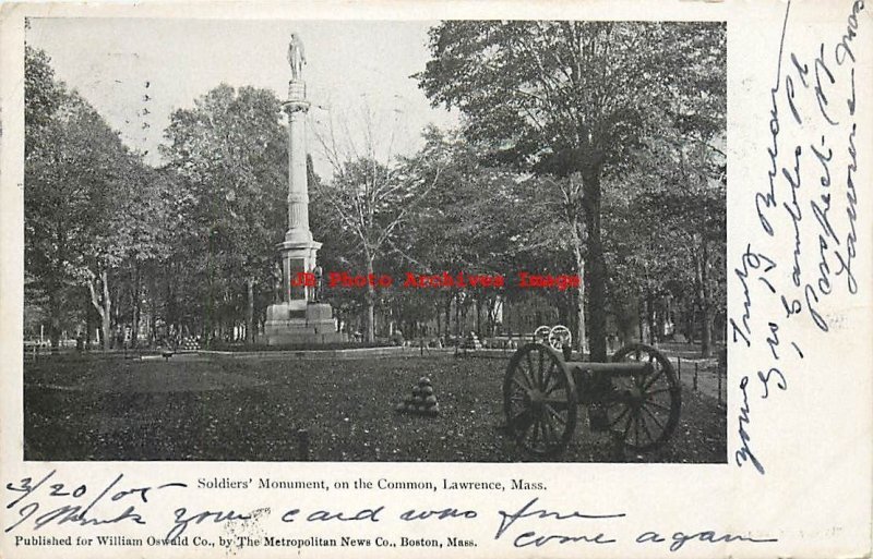 8 Postcards, Lawrence, Massachusetts, Bay State Bldg-High School-Post Office