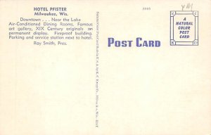 Hotel Pfister  Milwaukee WI 