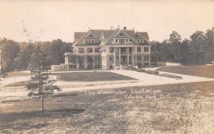 Washington DC Takoma Park Sanitarium Real Photo Vintage Postcard AA109739