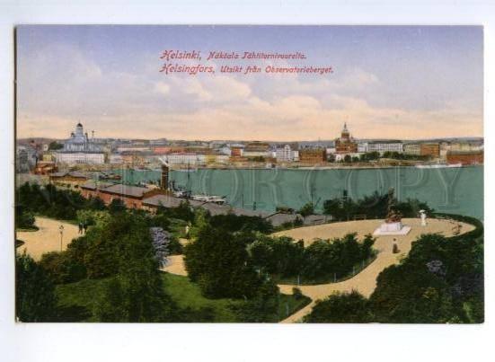 146415 Finland HELSINKI View from Observatory Hill Vintage PC