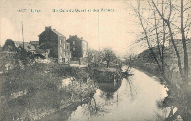 Belgium Liege Un Coin du Quartier des Vennes 06.80