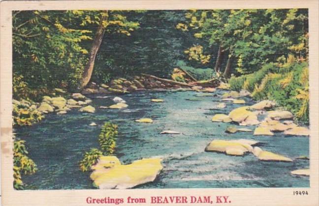 Kentucky Greetings From Beaver Dam