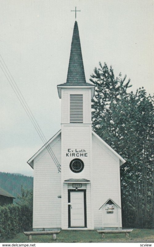ELBE, Washington, LUTHERAN CHURCH, Built in 1906, 50-60s