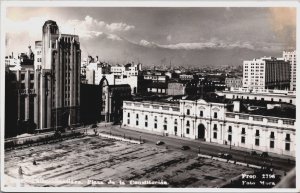 Chile Santiago Plaza de la Constitucion Vintage RPPC C103