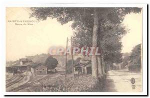 Sainte Menehould Old Postcard Road of Metz (train parks)