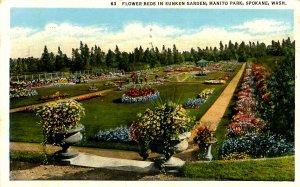 WA - Spokane. Manito Park, Sunken Garden