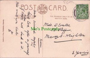 Genealogy Postcard - Coates - P.O.Staff, Market Weighton, East Yorkshire RF7010