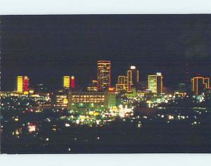 Unused Pre-1980 PANORAMIC VIEW Fort Worth Texas TX hp3405