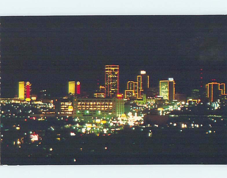 Unused Pre-1980 PANORAMIC VIEW Fort Worth Texas TX hp3405