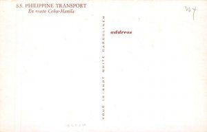 Philippine Transport  Cebu Manila Philippine Transport , Misc Ships View image 