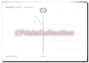 Postcard Modern Cairanne View Aerienne