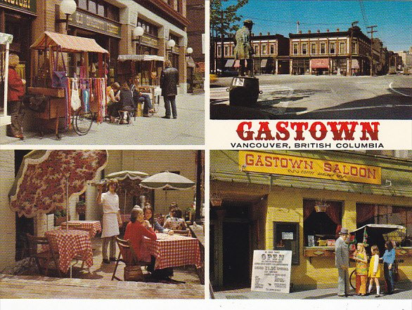 Canada Multi View Gastown Vancouver British Columbia