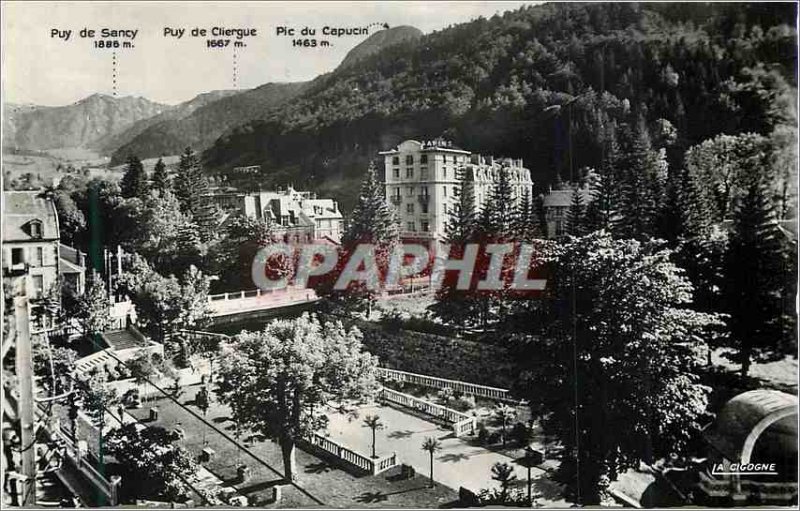 Modern Postcard Puy de Sancy Puy de Cliergue Peak Capuchin