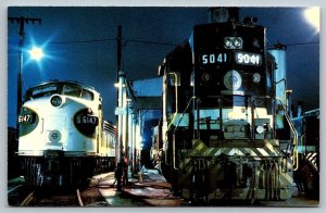 Southern Railway RR Railroad Train Locomotive  Postcard