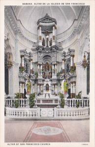 Cuba Havana Altar Of San Francisco Church