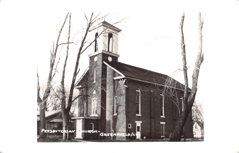 Greenfield Ia Presbyterian Church To St Louis Mother I S Last Trip Rppc 1957 Hippostcard