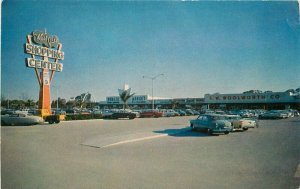 Autos Bradenton Florida Westgate Shopping Center 1950s Postcard Russell 10808