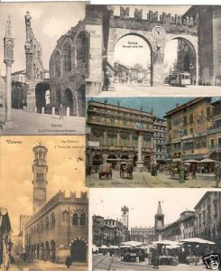 VERONA ITALY 77 Vintage Postcards pre-1940 (L4191)