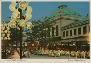 America Postcard - Faneuil Hall Marketplace, Boston, Massachusetts  RR13075