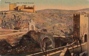 Postcard Vista del Puente Alcantara Toldeo Spain