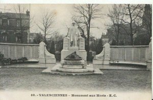 France Postcard - Valenciennes - Monument Aux Morts - Ref TZ8111