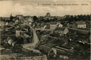 CPA Avallon - Vue Generale prise des Chaumes FRANCE (960598)