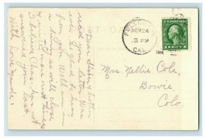 Circa 1910 Young Girl Bonnet Coat Gloves Turkey Thanksgiving Postcard P2