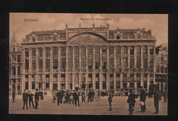 059471 Belgium Bruxelles Maison des Corporations Vintage PC