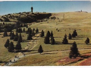 Germany Feldberg im Schwarzwald Blick Zum Fernsehturm und Bismarckdenkmal