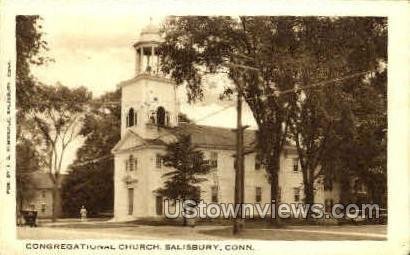 Congregational Church - Salisbury, Connecticut CT  