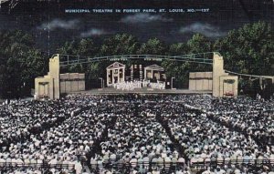 Municipal Theatre In Forest Park Saint Louis Missouri 1941