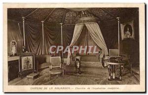 Old Postcard Chateau de Malmaison Room of the empress Josephine