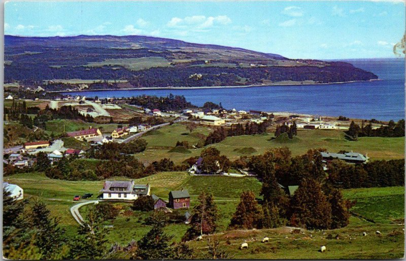 Canada Quebec Murray Bay Seen From Cap-a-l'Aigle