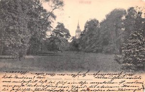 Partie im Herrengarten Darmstadt Germany 1904 