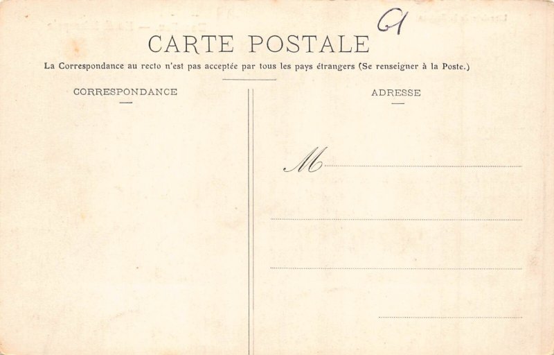 A818 France Beaulieu Hotel Metropole vintage postcard