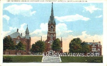 St. Marie's Church Convent in Manchester, New Hampshire