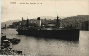 CPA Bastia Arrivee d'un Courrier CORSICA (1078309)