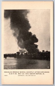 Cedar Rapids Iowa~Douglas Starch Works~May 22 1919 Explosion~William Baylis Pub