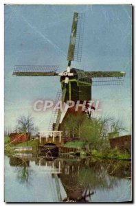 Modern Postcard Moulin A Vent