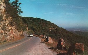 Vintage Postcard Highway Scene Lookout Mountain Chattanooga Tennessee TN