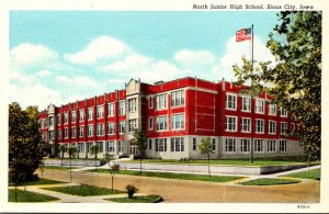 Iowa Sioux City North Junior High School Curteich