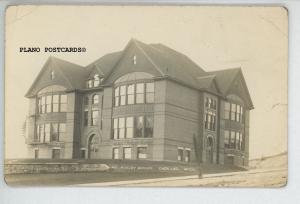 McKINLEY SCHOOL, CADILLAC, MI, RPPC Postcard